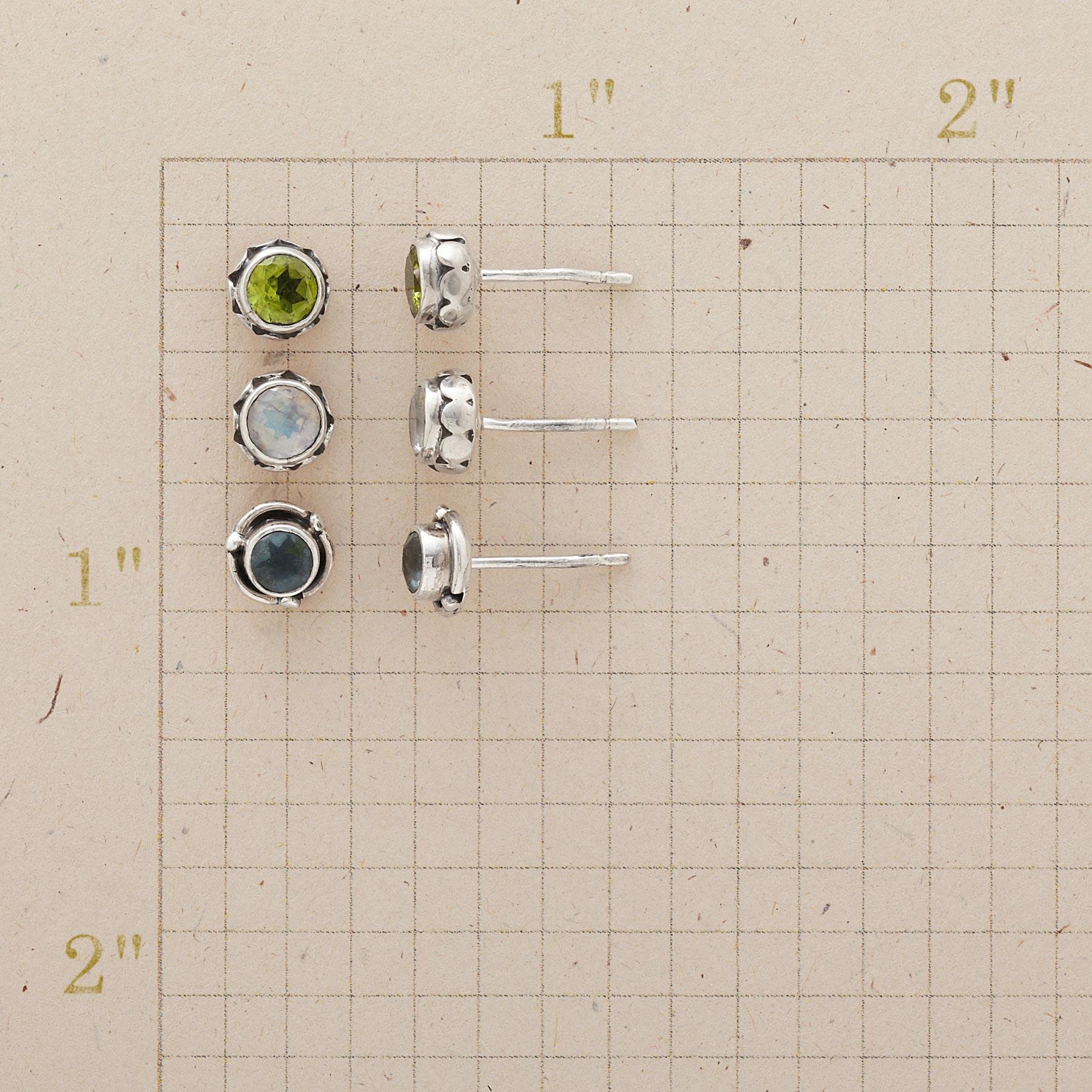 Aegean Sea Earrings Trio