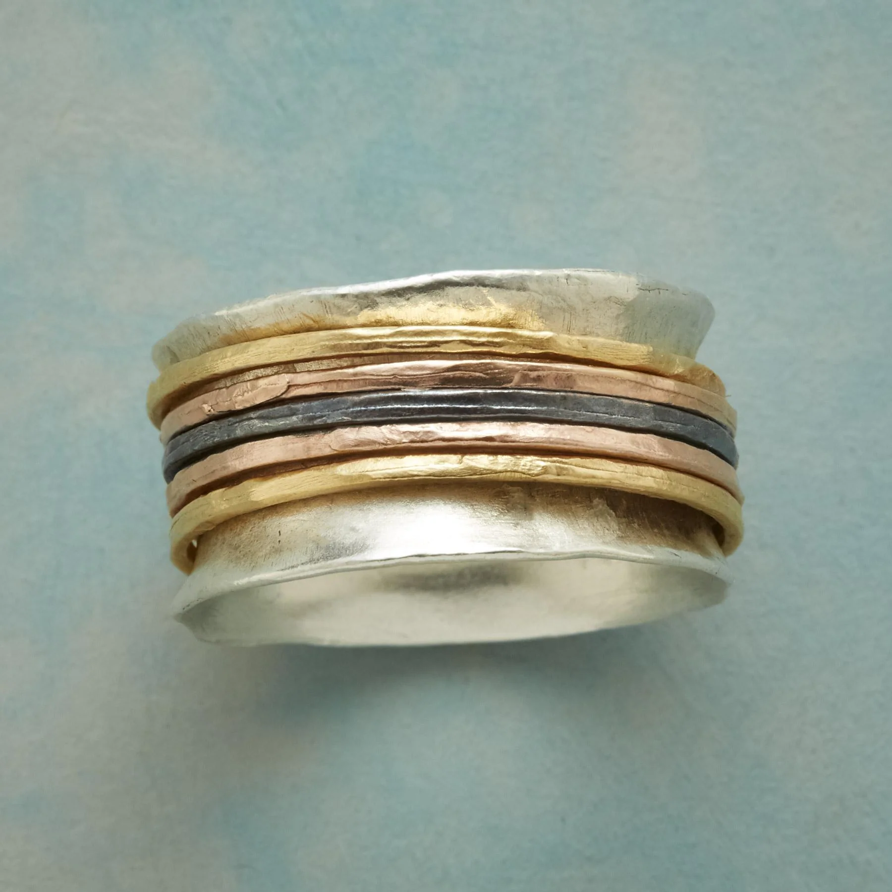 Encircled Ensemble Ring