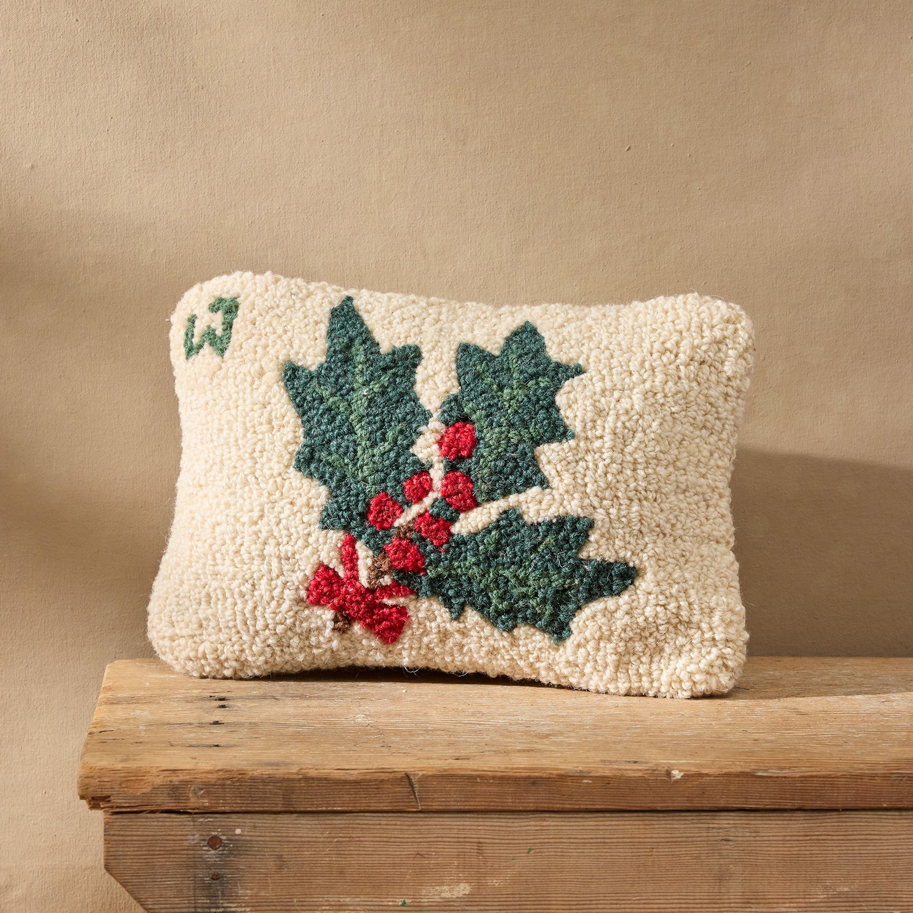 Holly Cheer Pillow