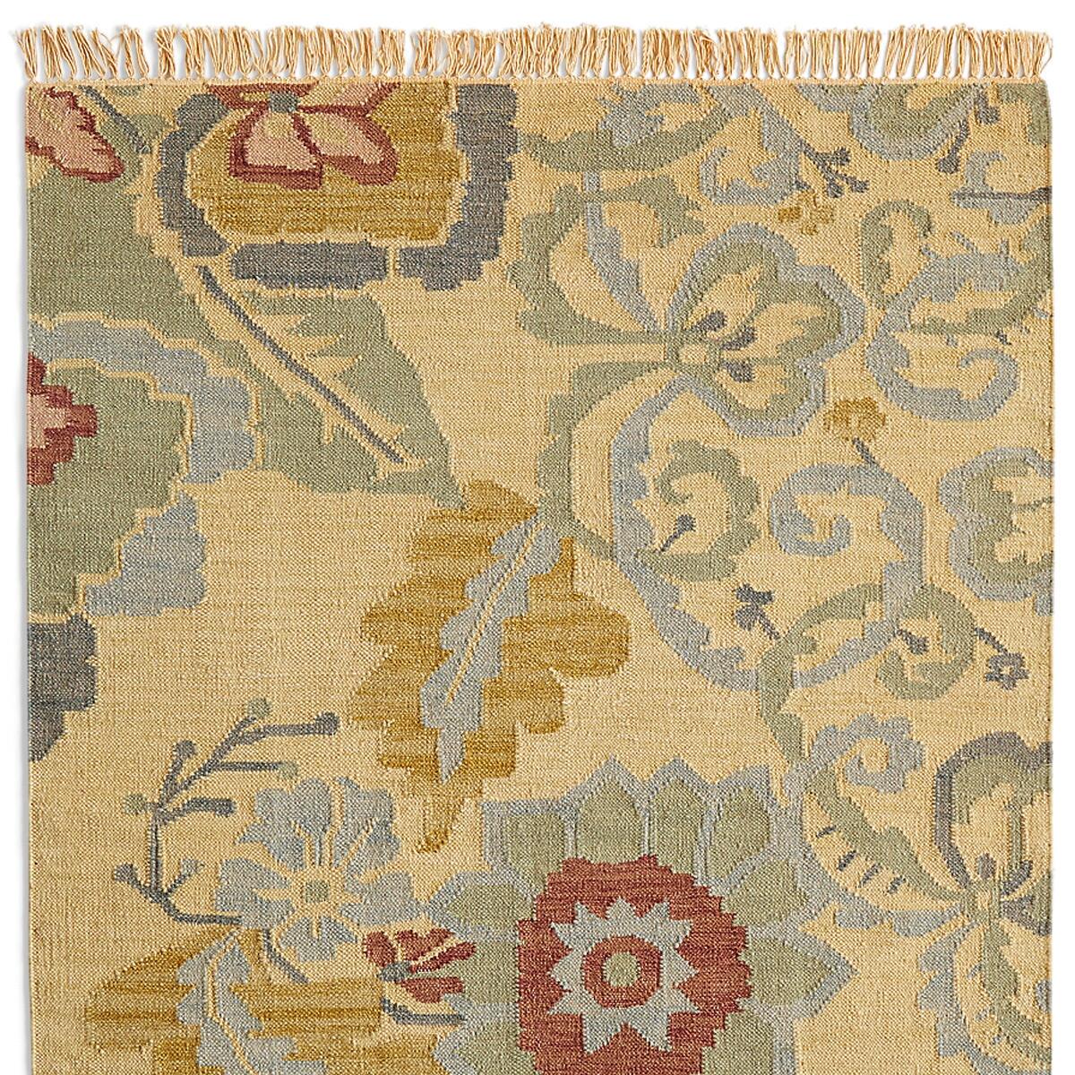 Passion Flower Kilim Rug