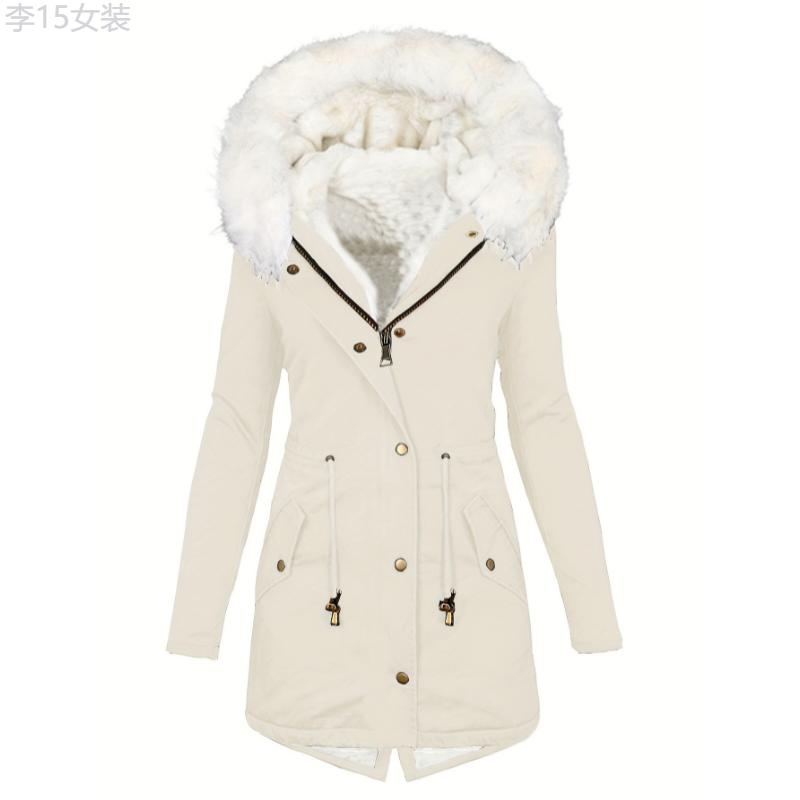 Cozy Fleece Hooded Coat