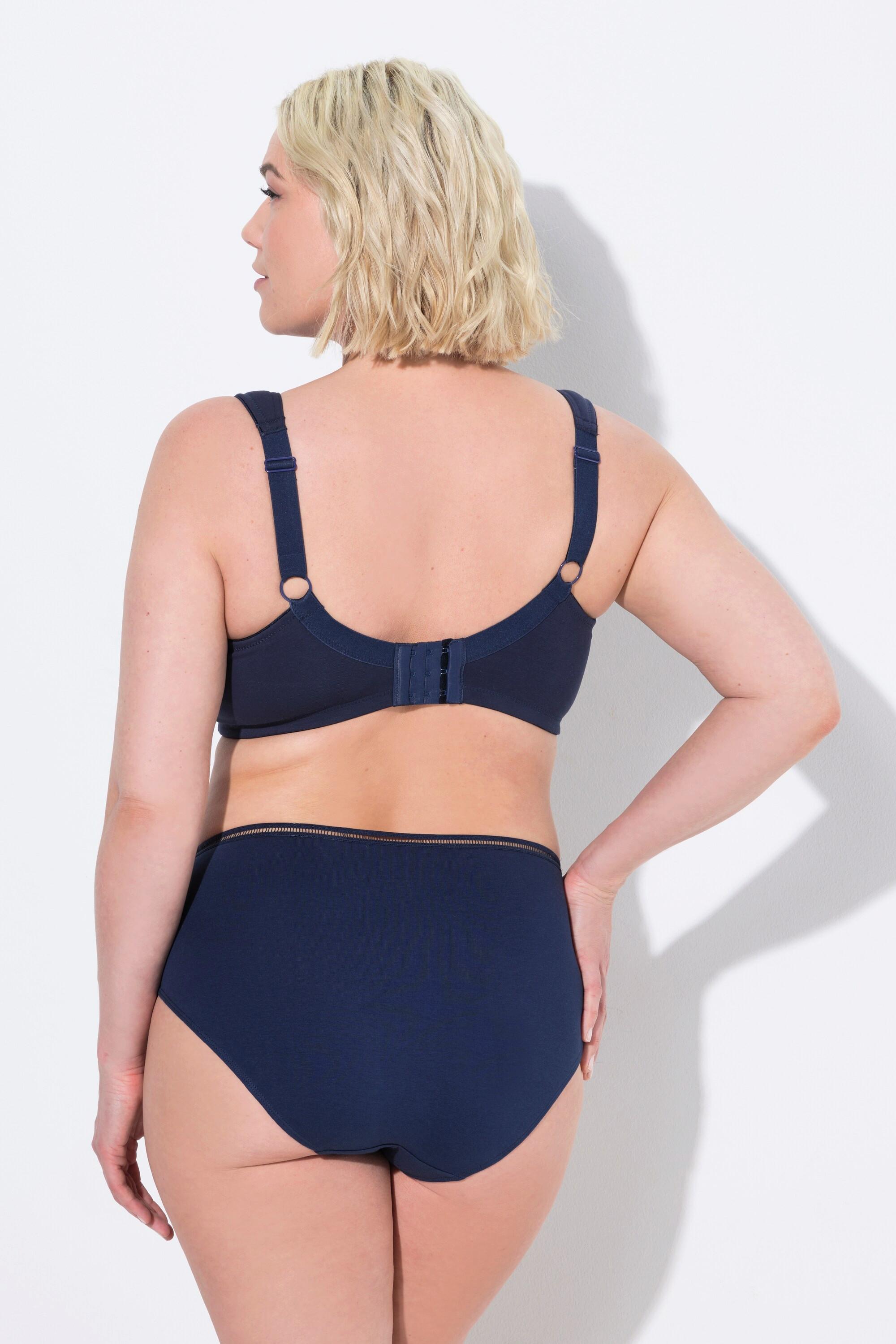 Ulla Popken Entlastungs-BH, bügellos, Spitze