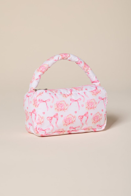 Bridesmaid Floral Cosmetic Bag