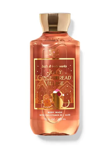 Jolly Gingerbread Village Body Wash