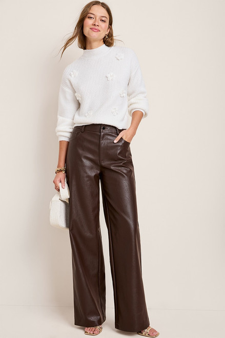 Jane Faux Leather Pants