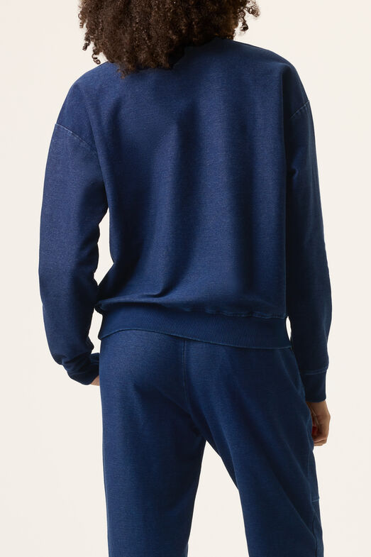 Fila Denim Crew Neck Top