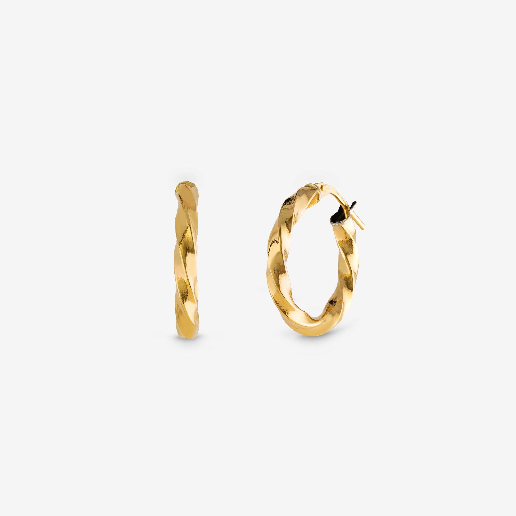 L' Atelier Gold 18 Karat by Manor Creolen