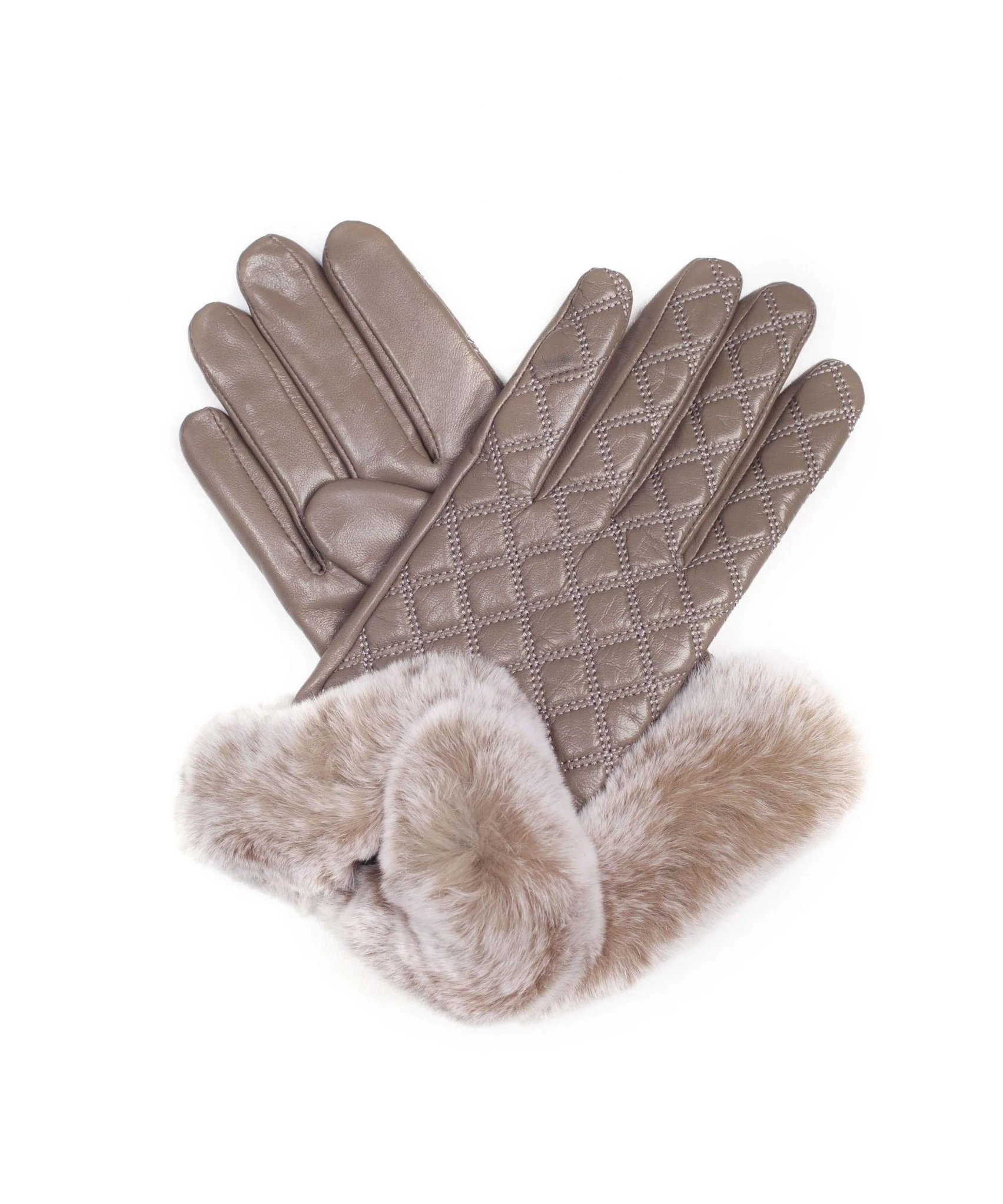 Rabbit Fur Gloves