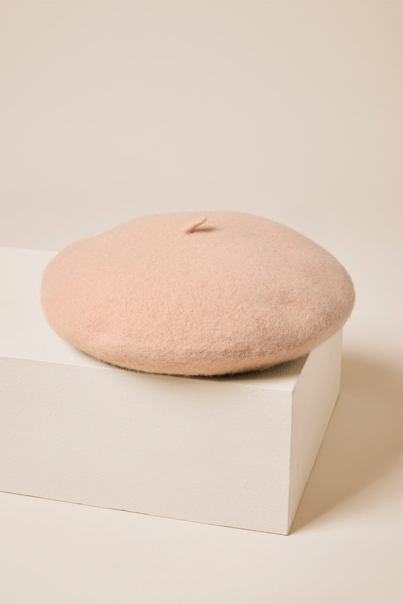 Diana Bow Felt Beret