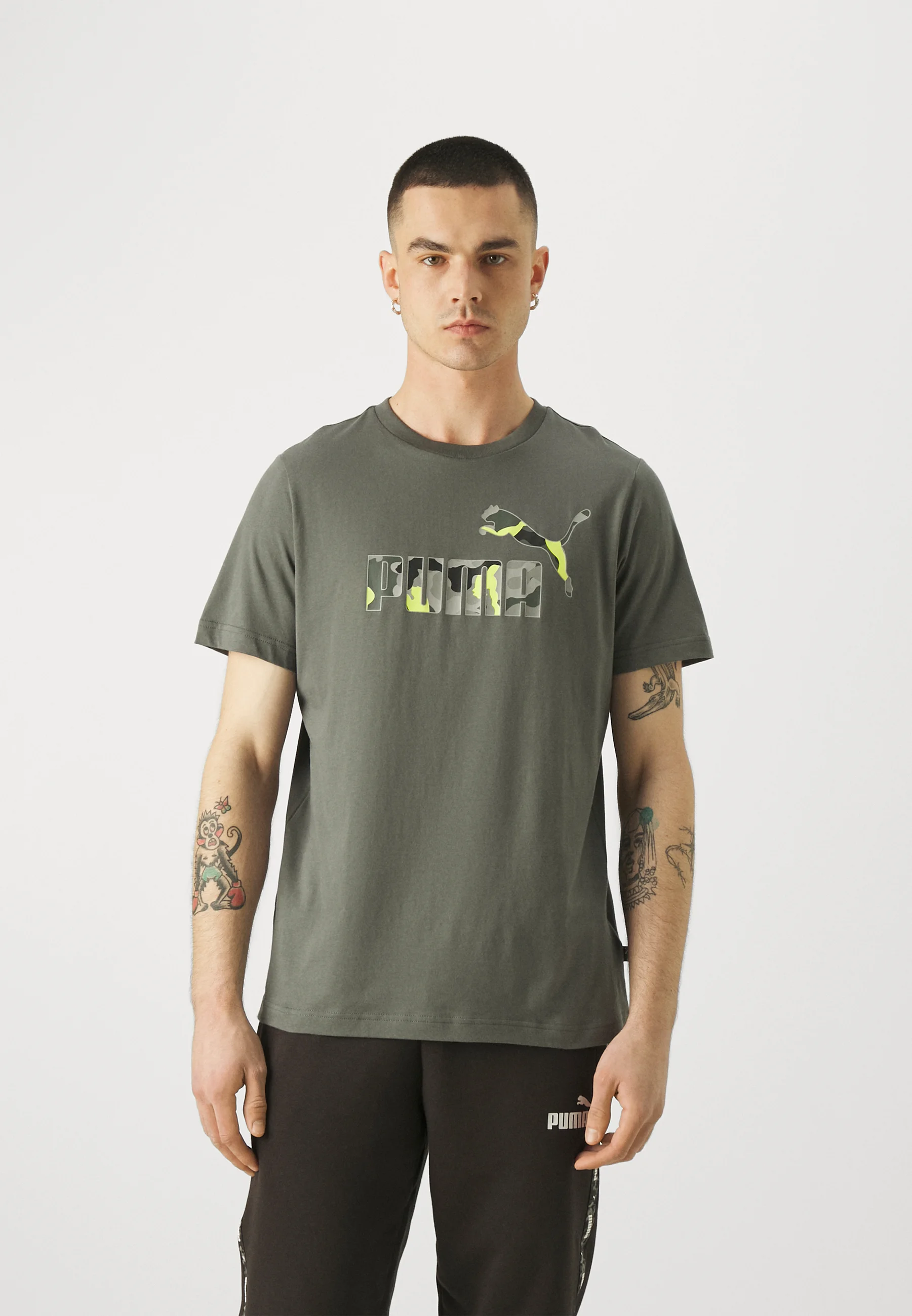CAMO GRAPHIC TEE - T-shirt con stampa