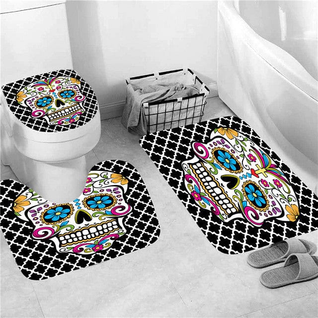Sugar Skull Printed One, Three or Four Piece Set