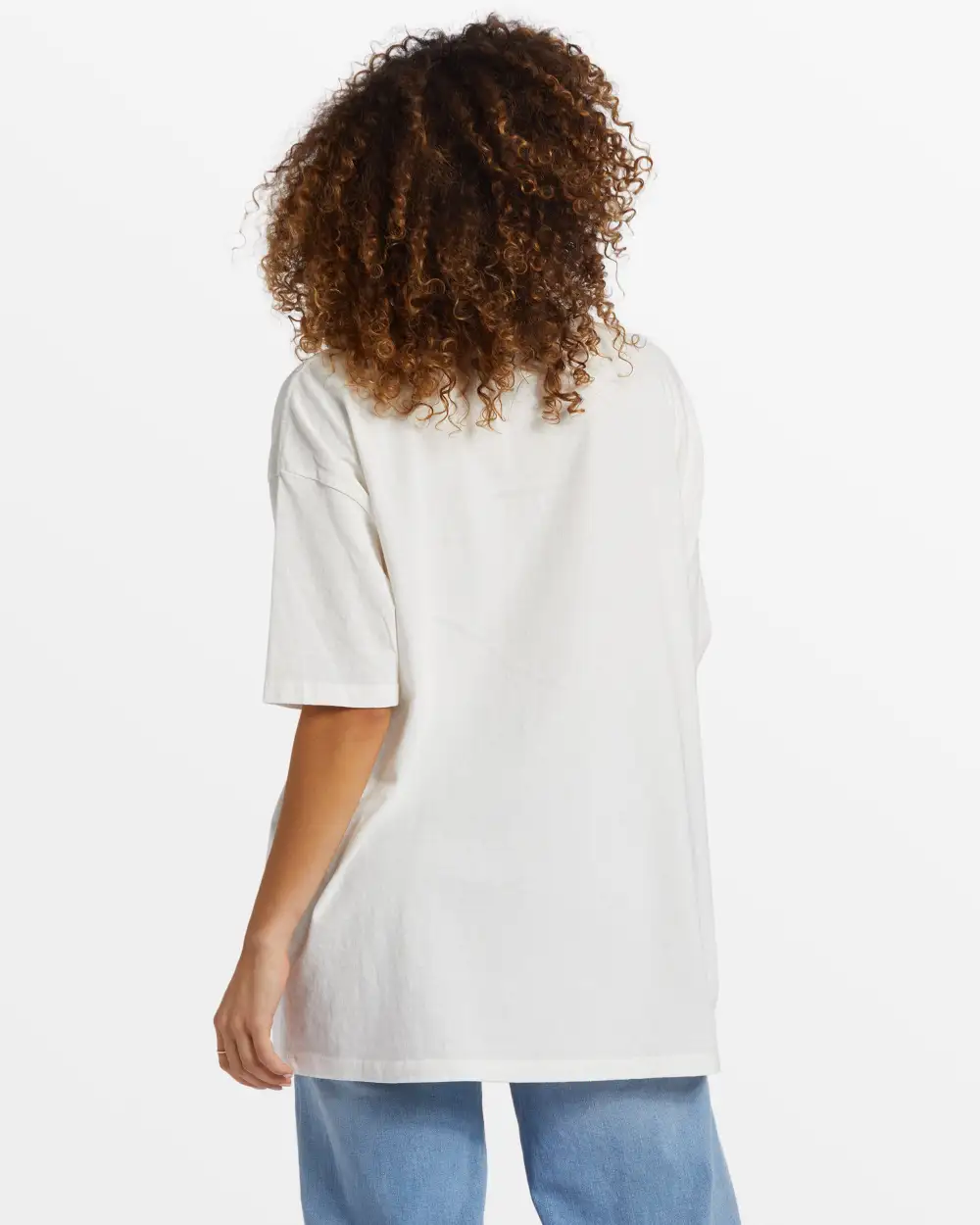 Final inventoryGolden Hour Oversized T-Shirt - Salt Crystal