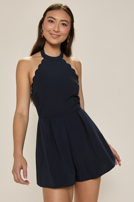 Lilla Halter Neck Romper