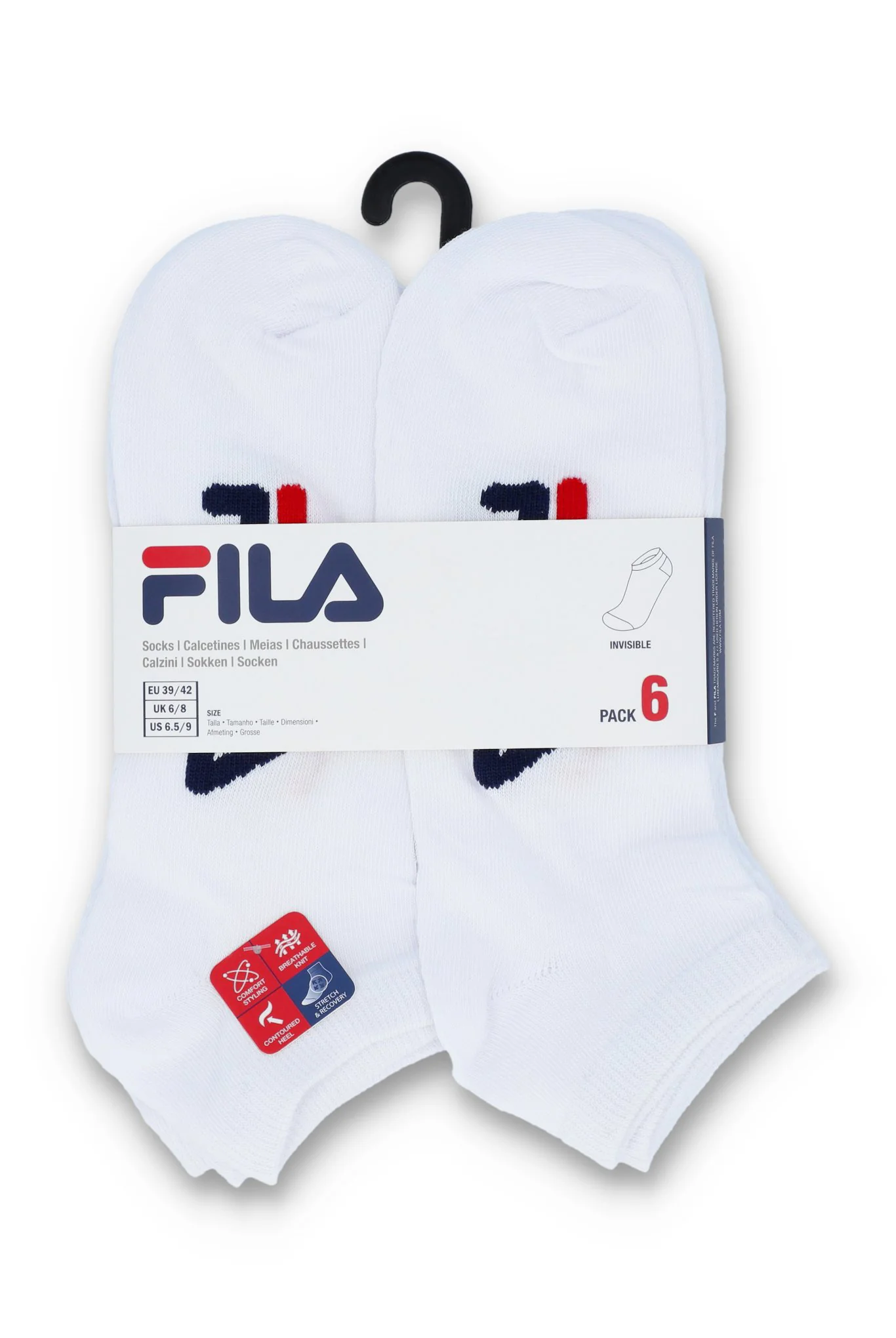 Fila 6 Pack Socks
