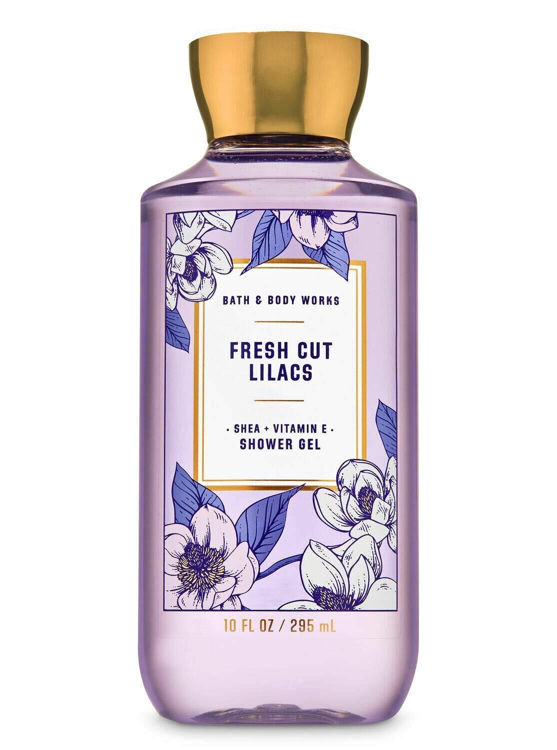 Bath & Body Works Fresh Cut Lilacs Shower Gel Wash 10 Ounce Summer 2020