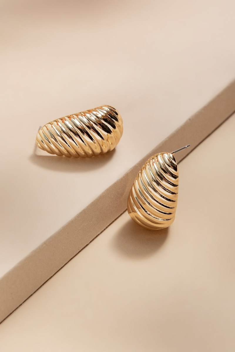 Debbie Twisted Tear Drop Earrings