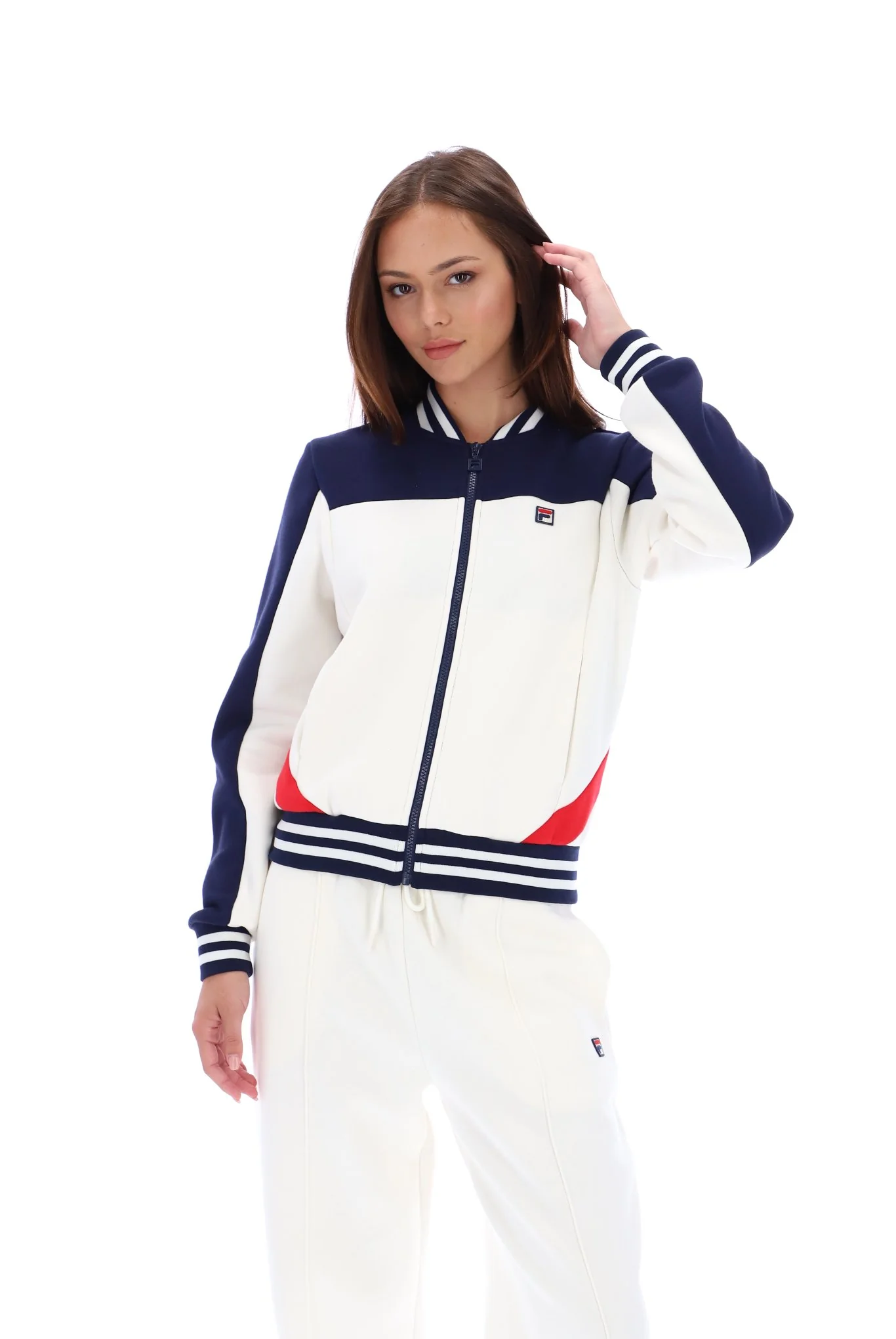 Fila Hero Colour Block Zip Through