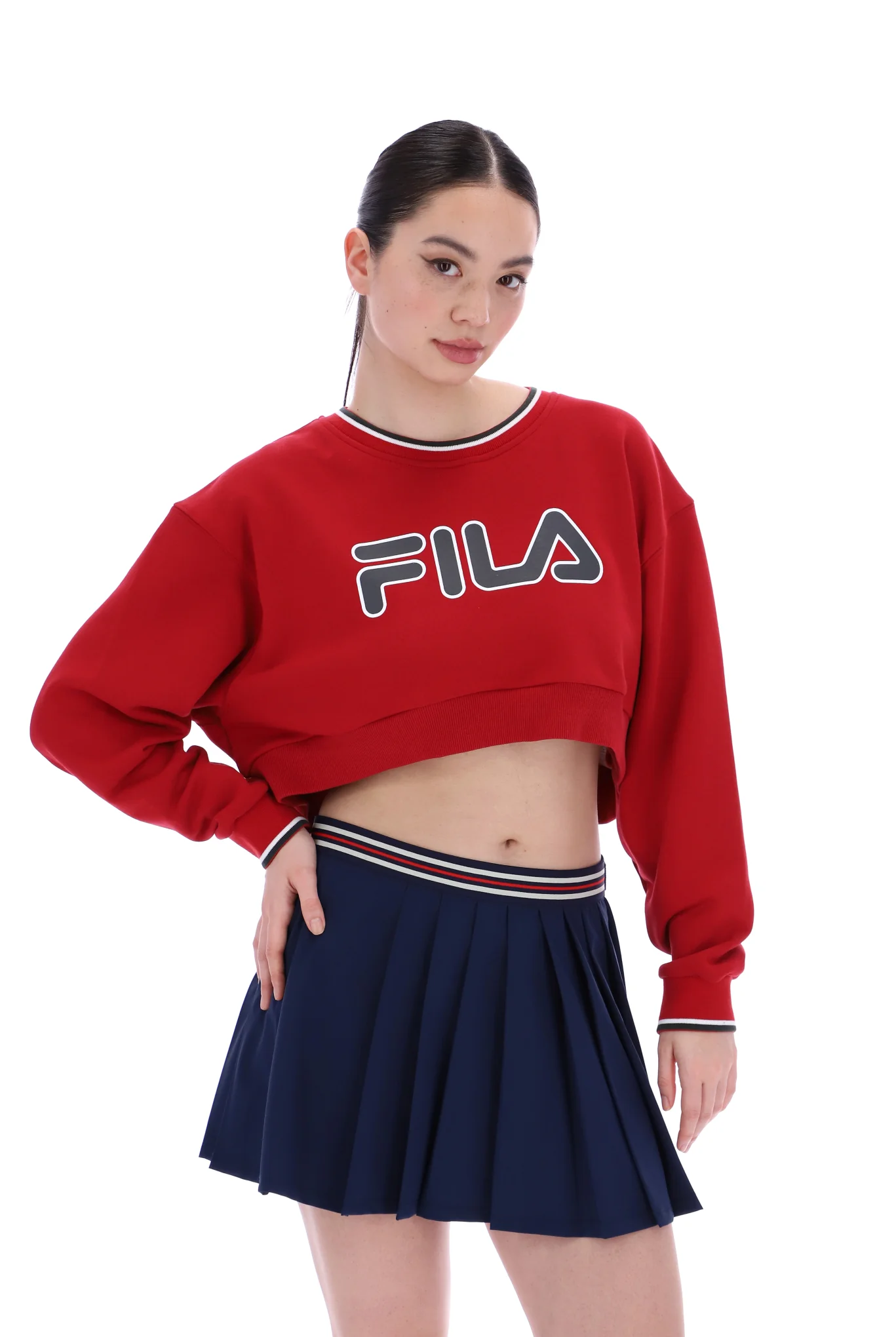 Fila Heritage Crop Pullover