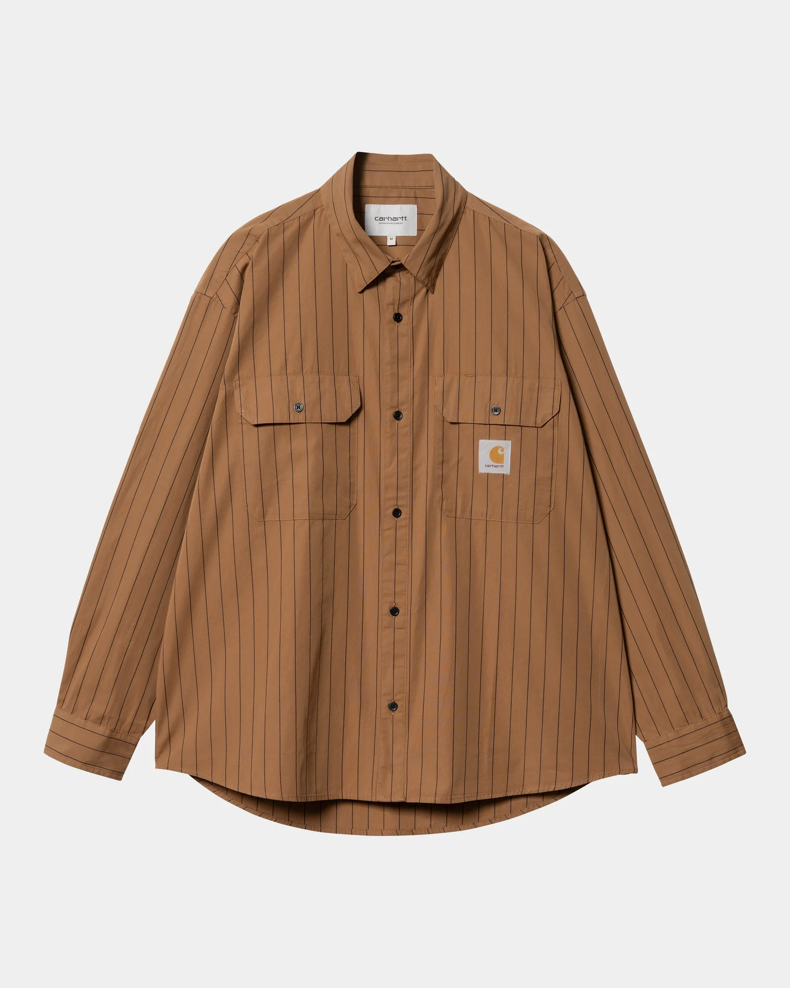 Final inventoryOrlean Stripe Shirt | Hamilton Brown / Black