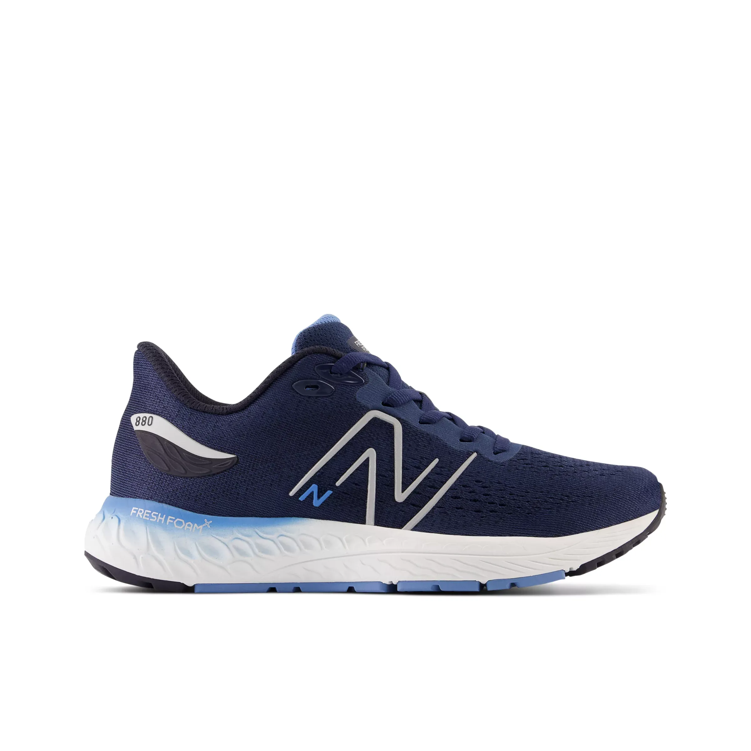 Final inventoryFresh Foam X 880v12 - NB Navy with Heritage Blue
