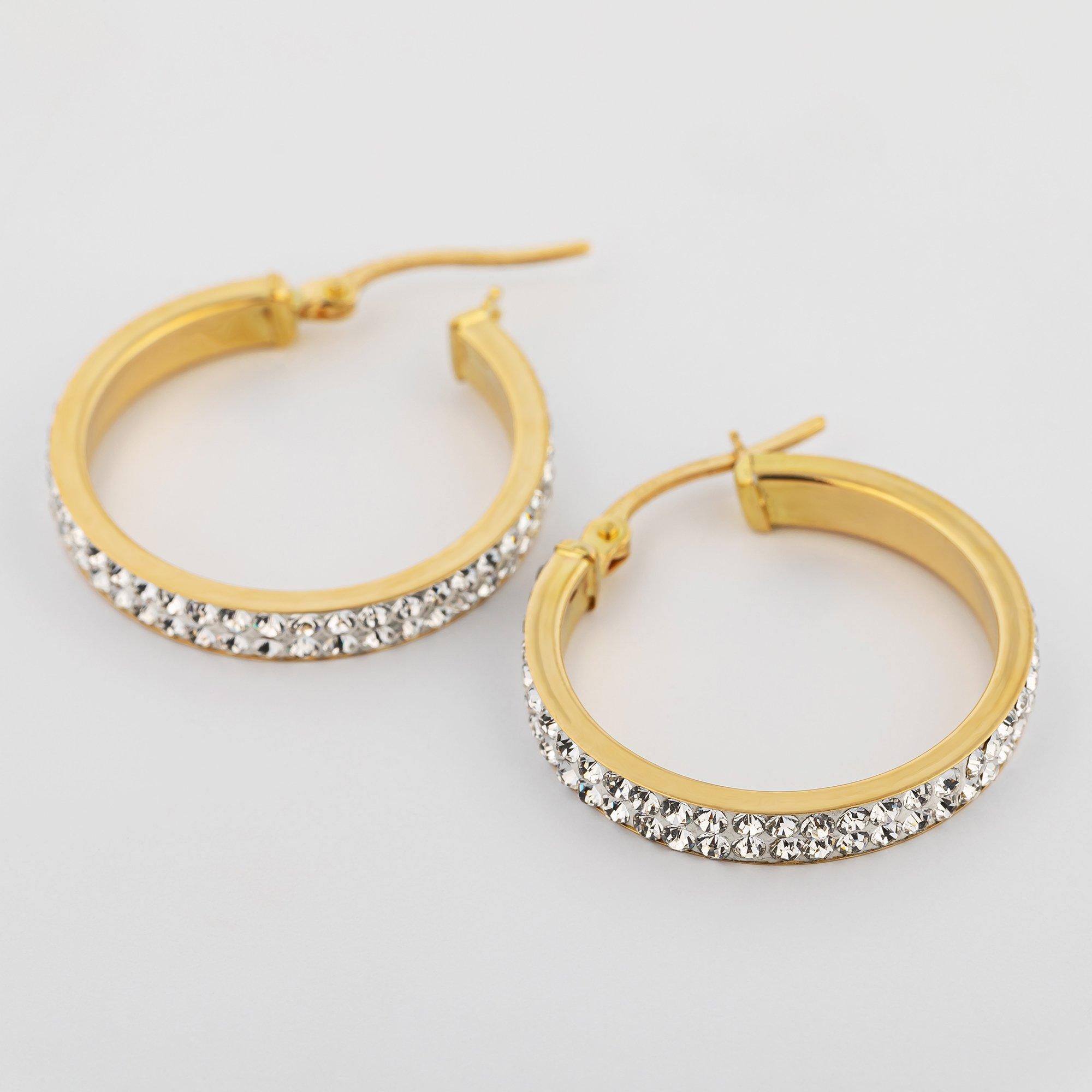 L' Atelier Gold 18 Karat by Manor Ohrringe