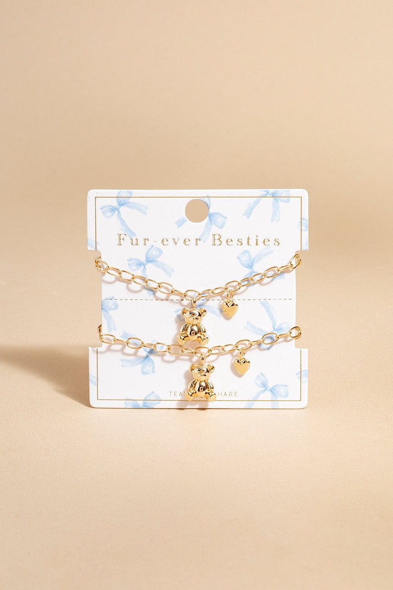 Fur Ever Besties Bracelet Set