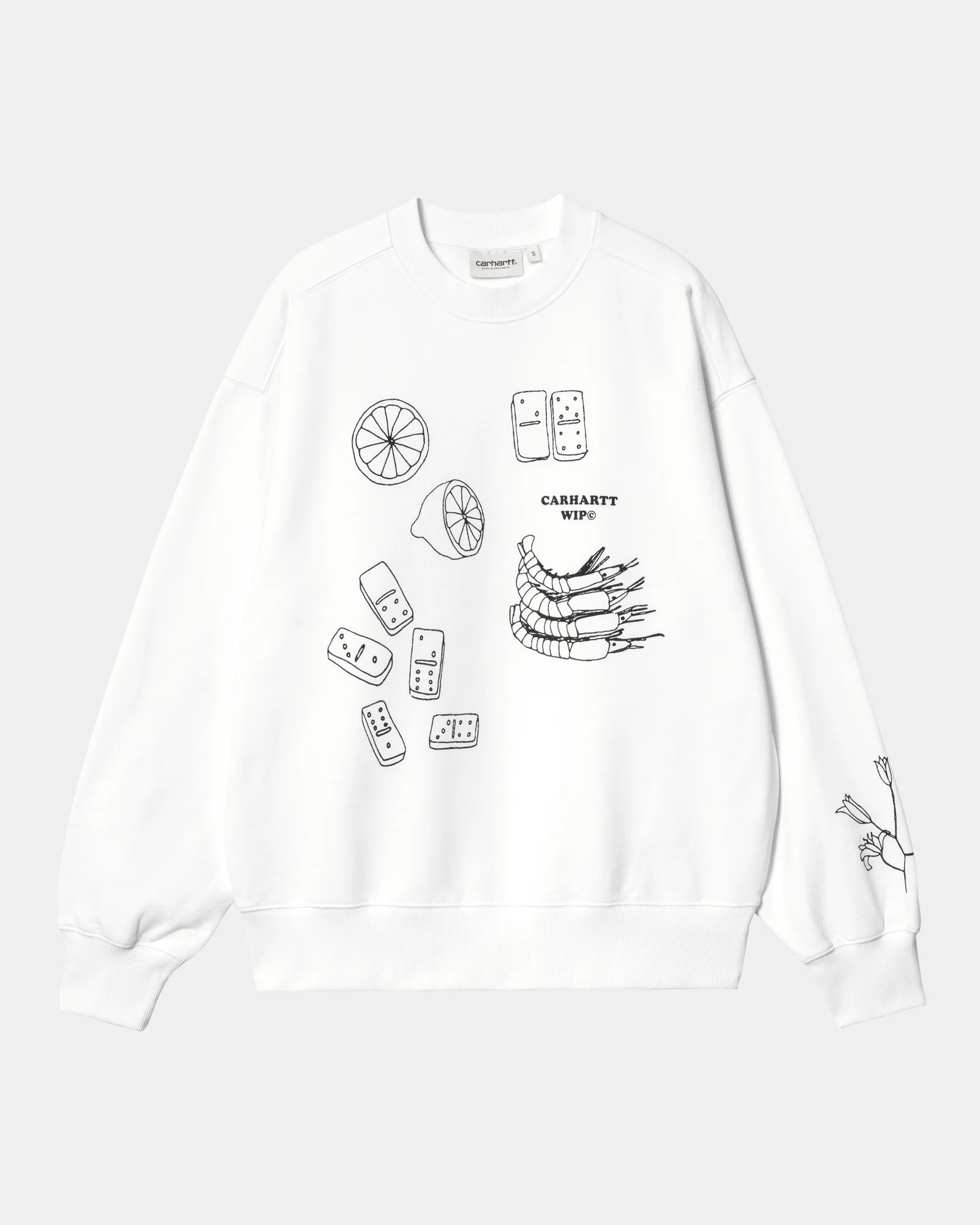 Final inventoryWomen's Isis Maria Lunch Sweatshirt | White