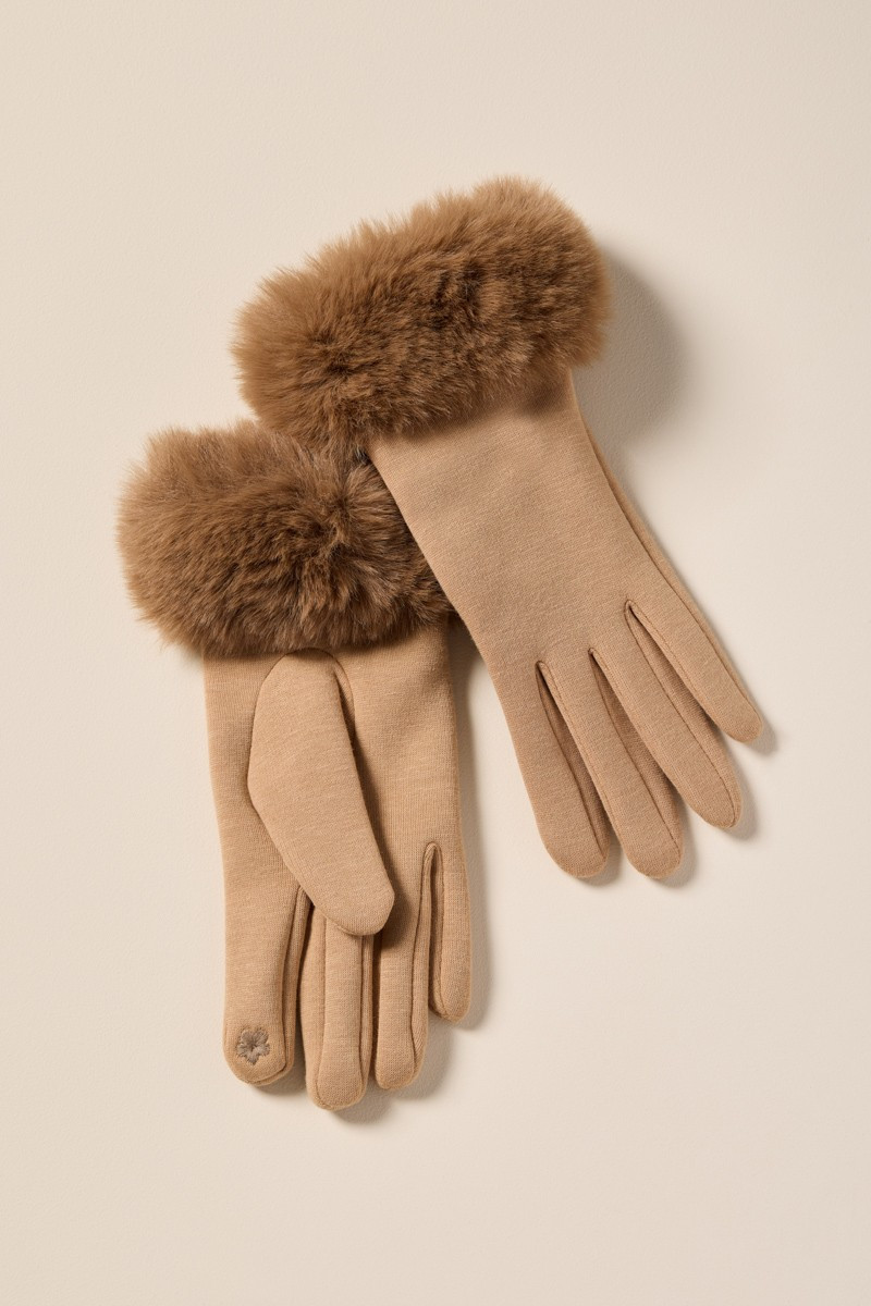 Emilia Faux Fur Gloves