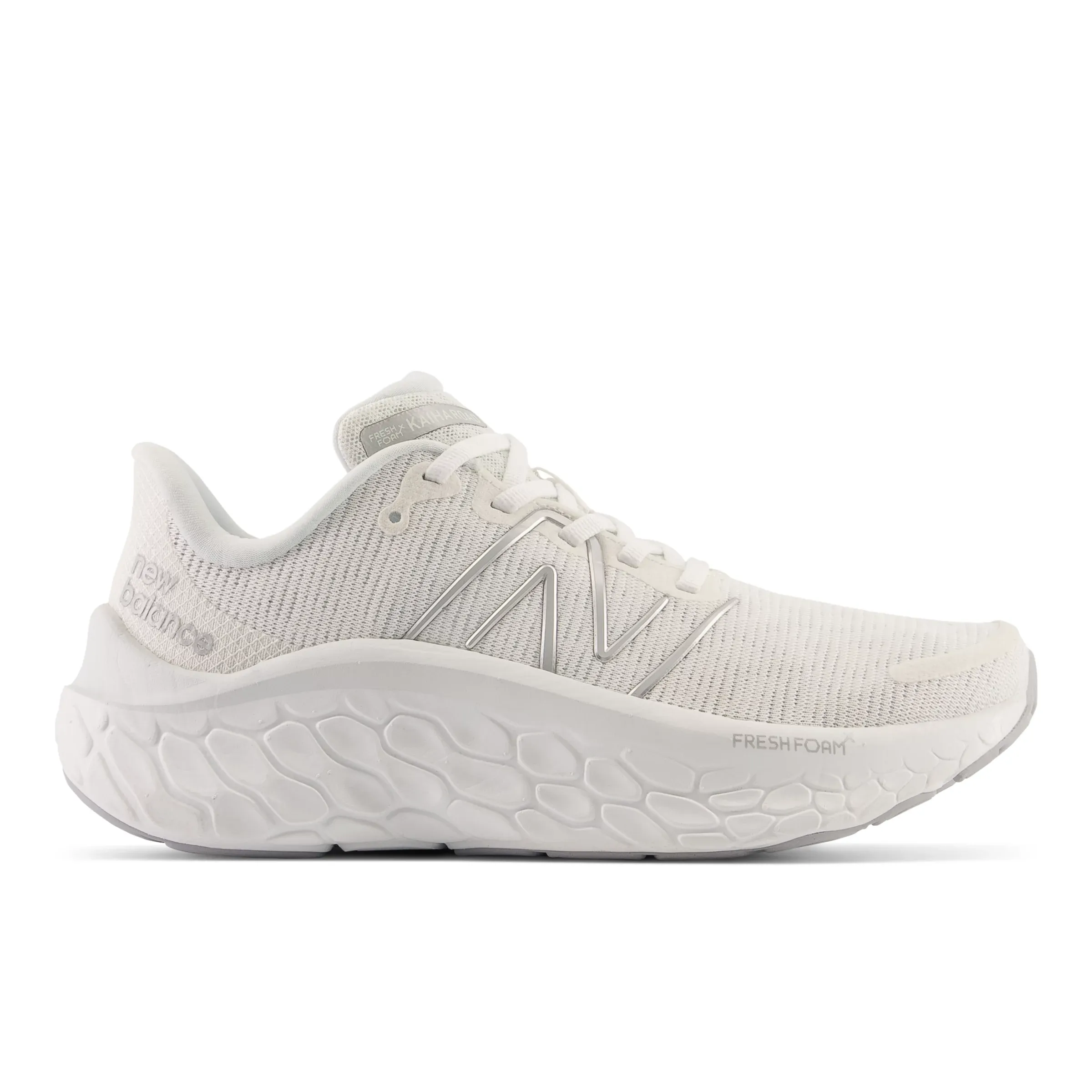 Final inventoryFresh Foam X Kaiha Road - White with Quartz Grey and Silver Metalic