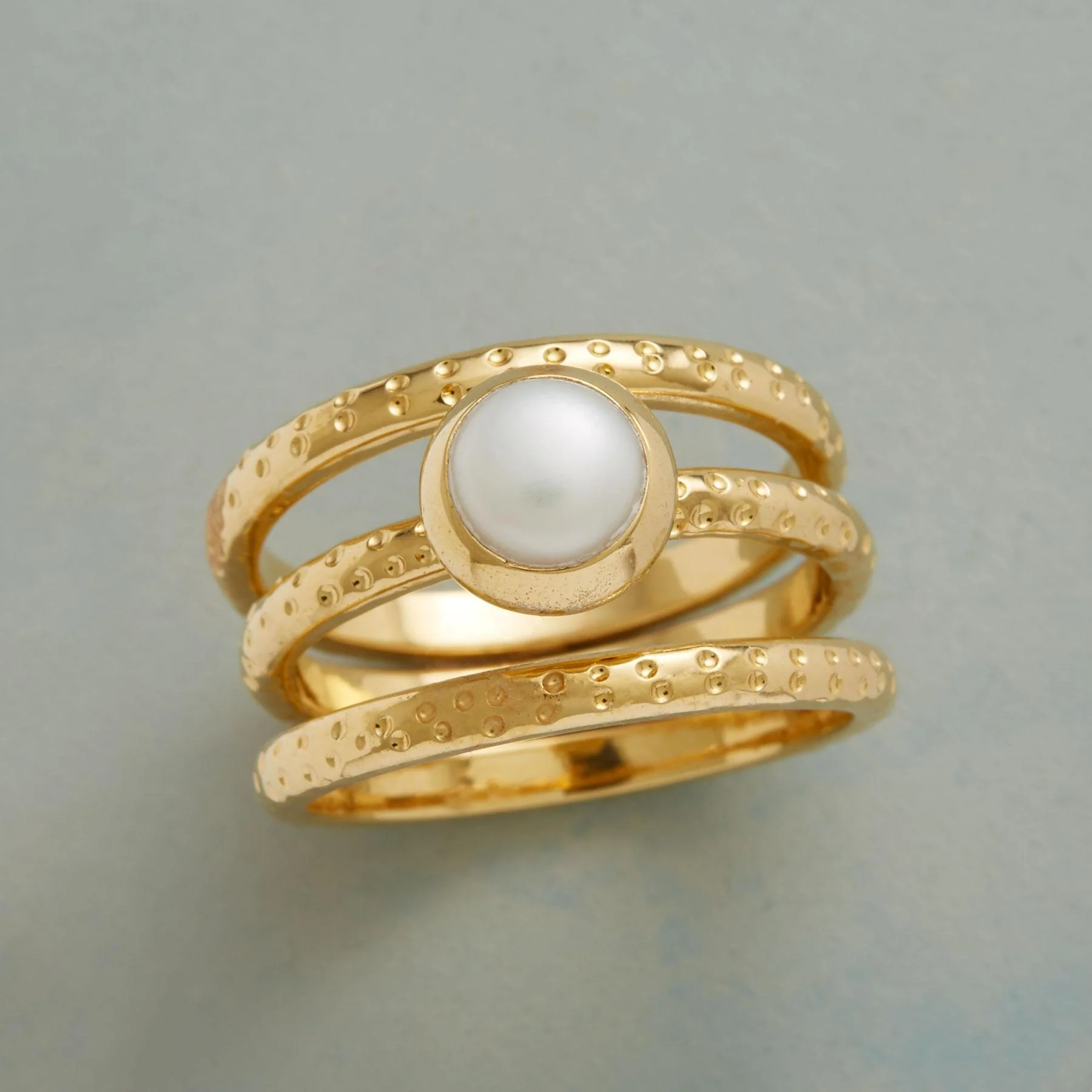 Dotty And Pearl Rings S/3
