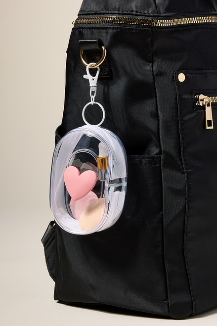 Mini Clear Make Up Set Keychain