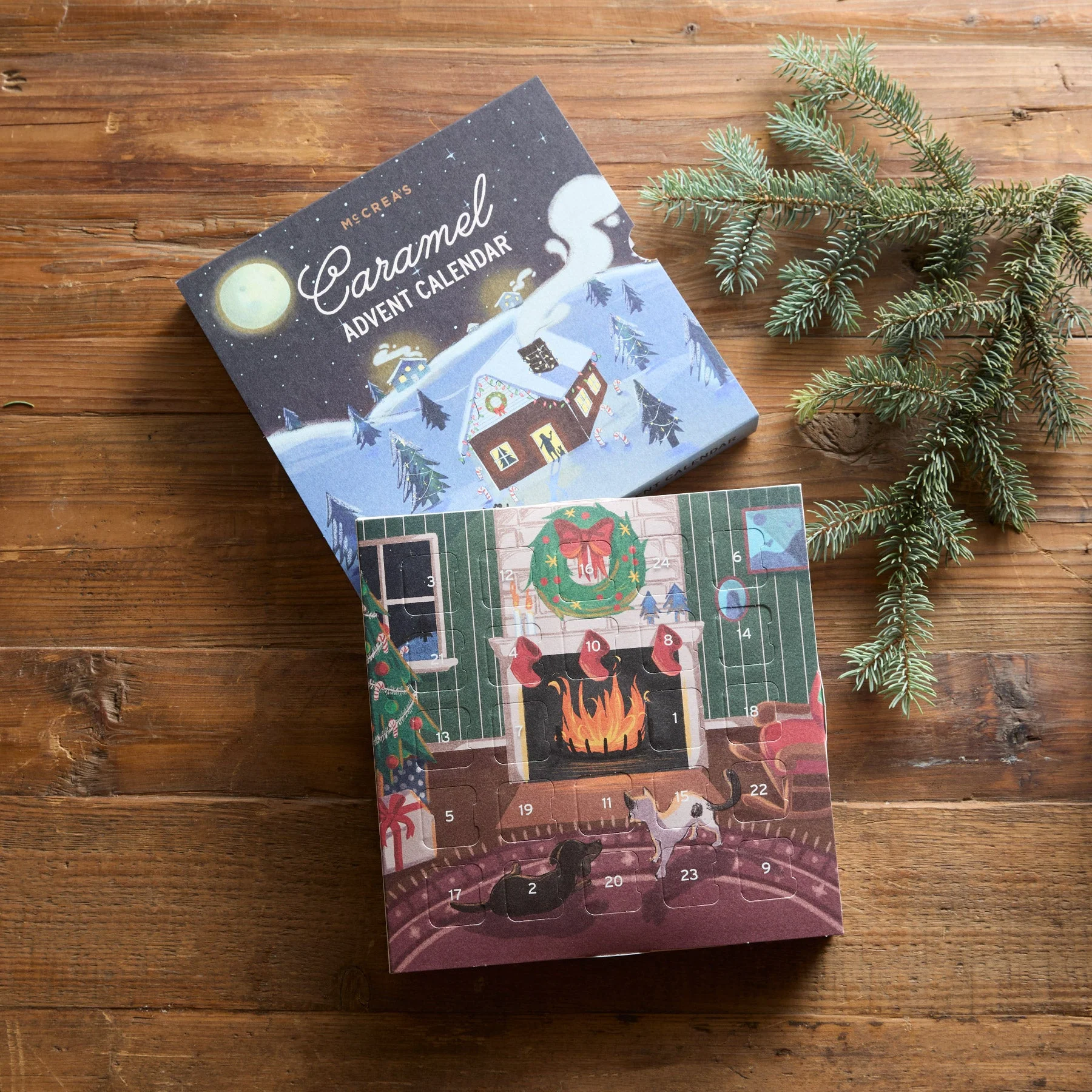 Caramel Christmas Advent Calendar