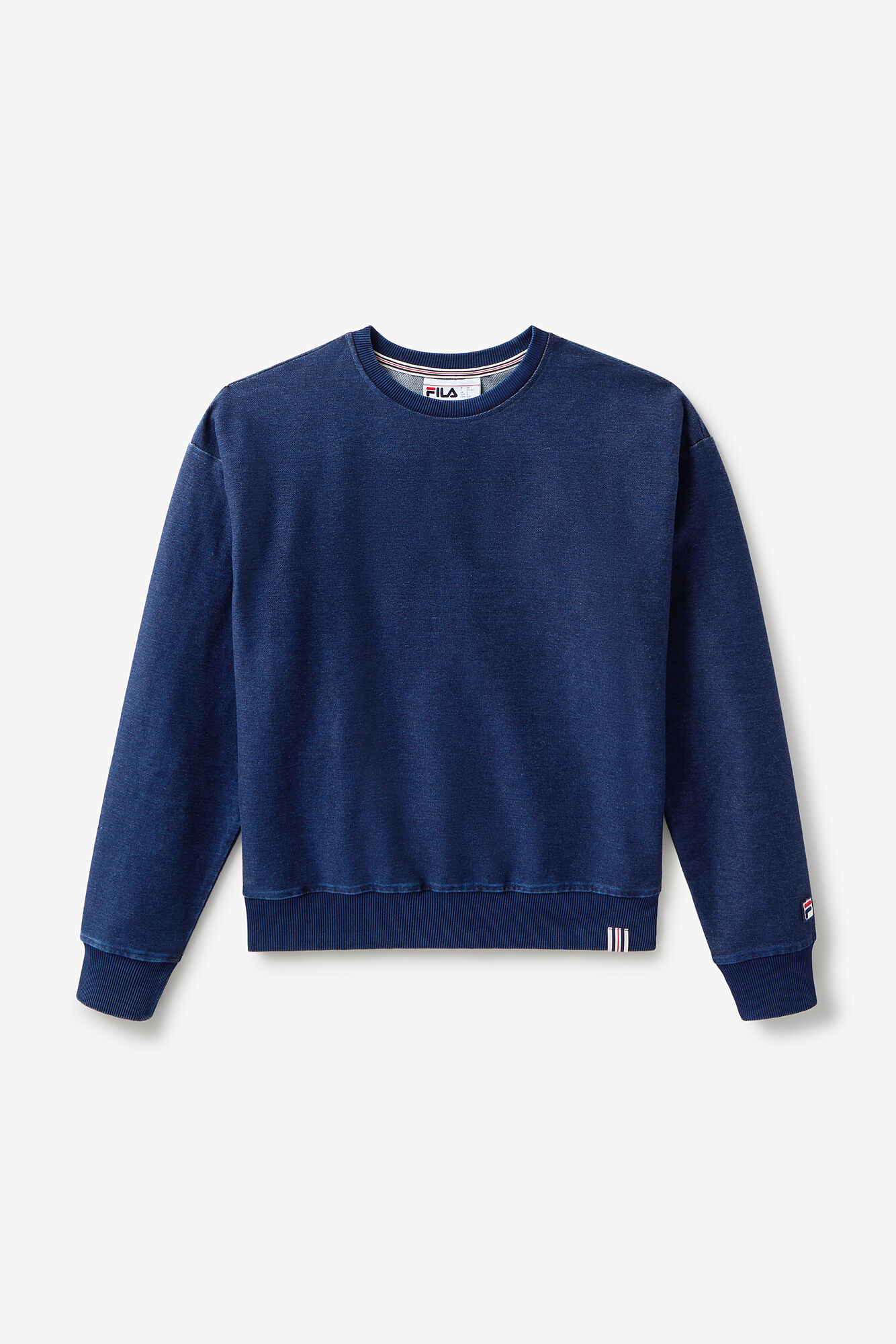 Fila Denim Crew Neck Top