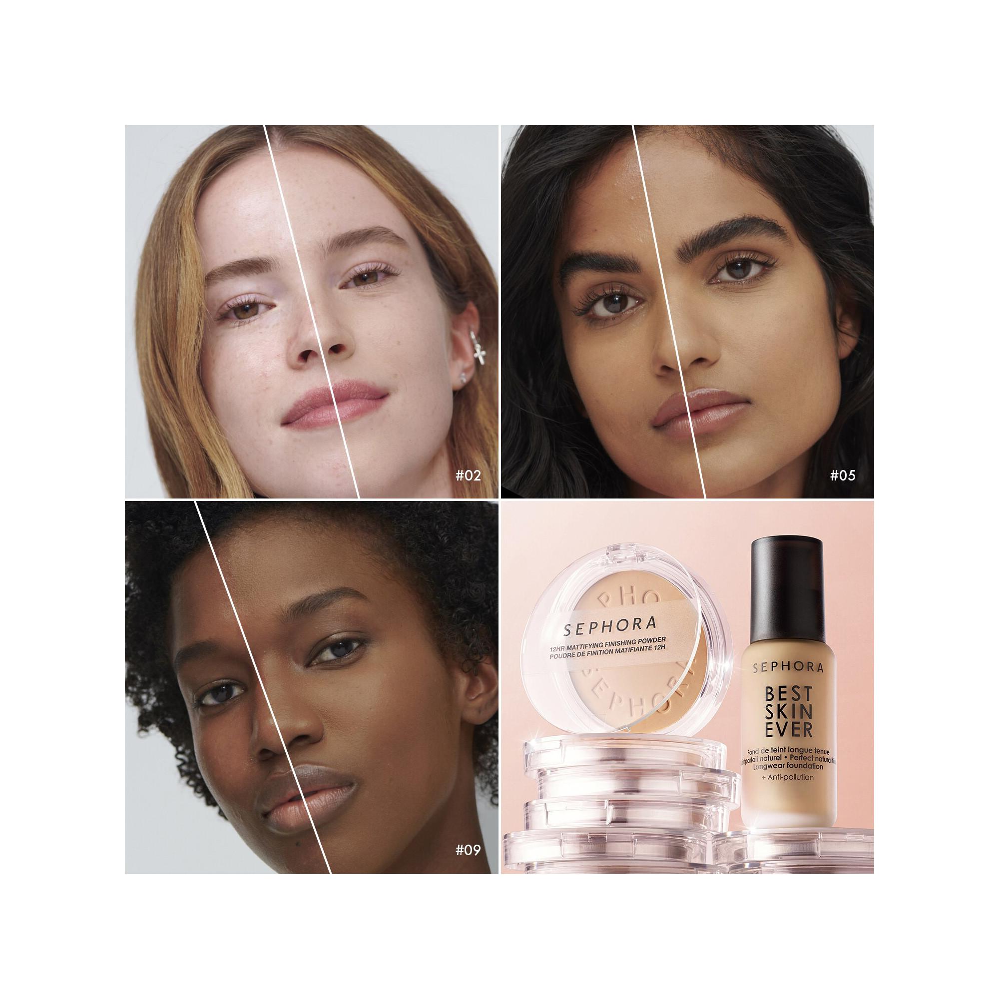 SEPHORA Poudre De Finition Matifiante12 Stunden mattierendes Kompaktpuder