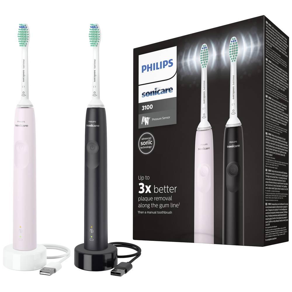 Philips Sonicare Elektrische Zahnbürste mit Schalltechnologie, Doppelpack