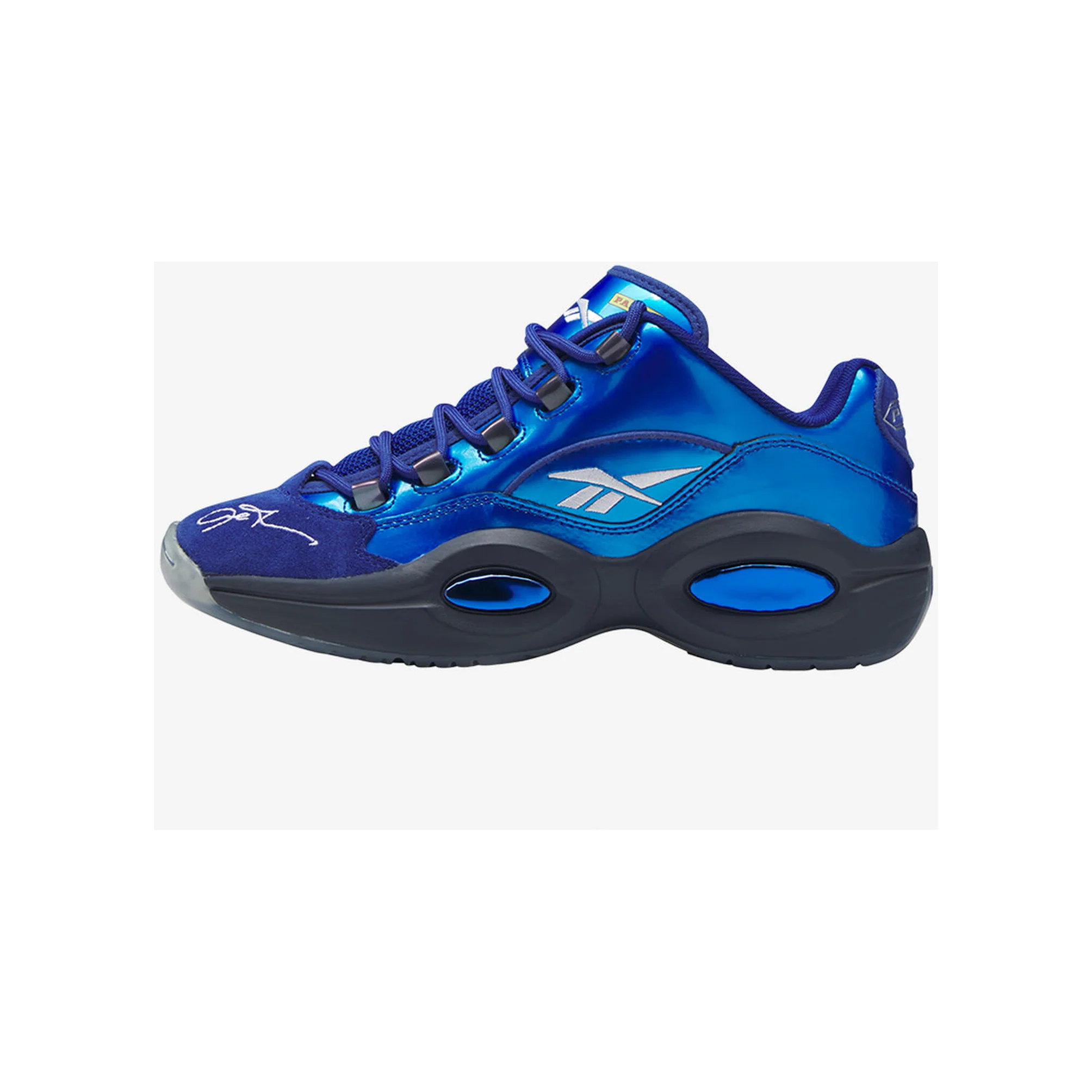 Final inventoryReebok Men's Panini Question Low Shoes - Classic Cobalt Blue / Black