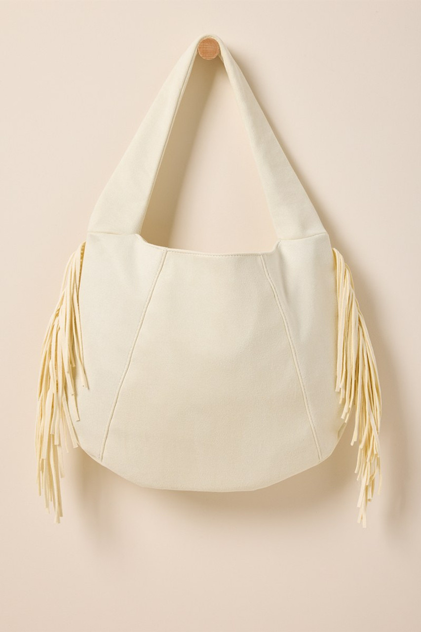 Elena Fringe Shoulder Bag