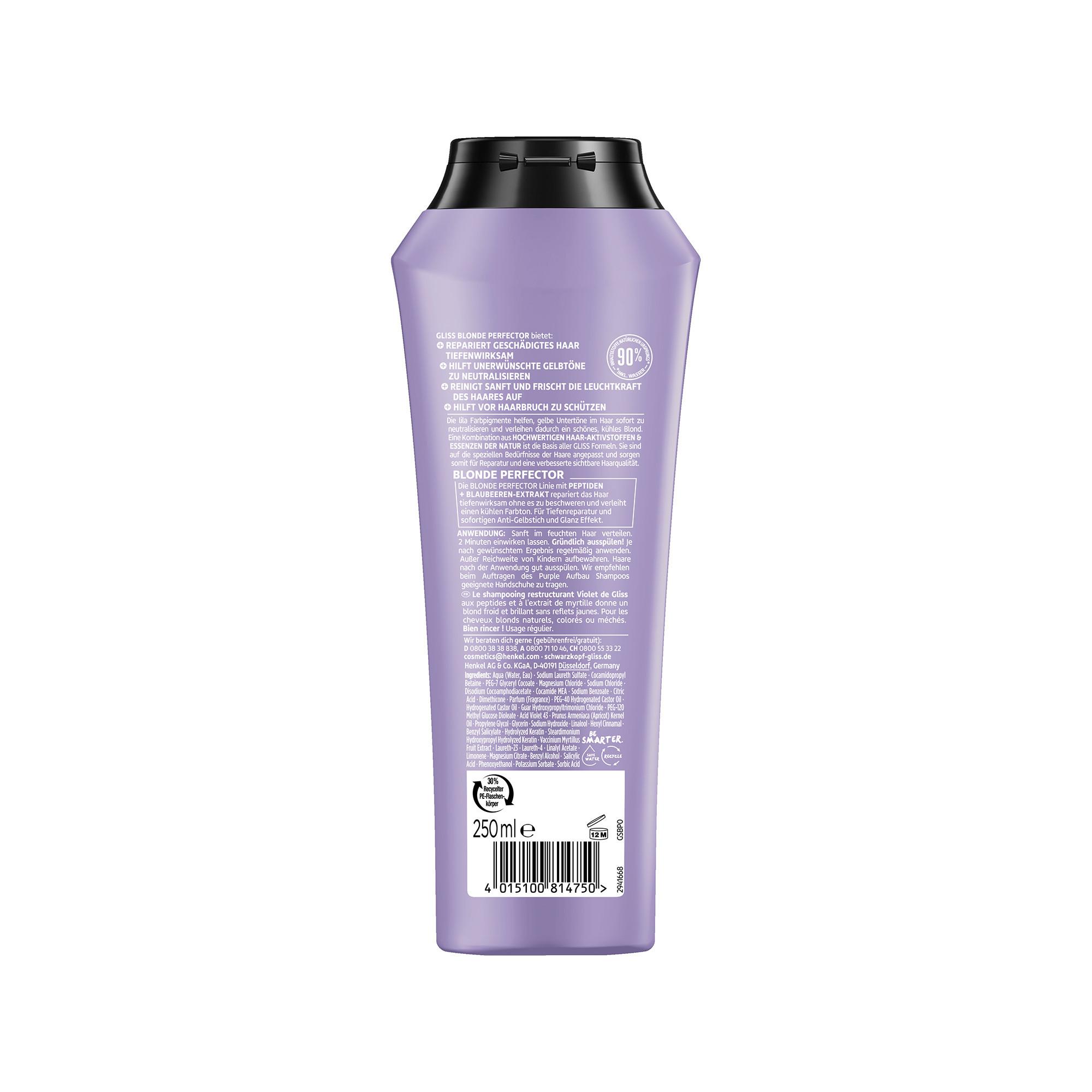 GLISS KUR Blonde Perfector Shampoo
