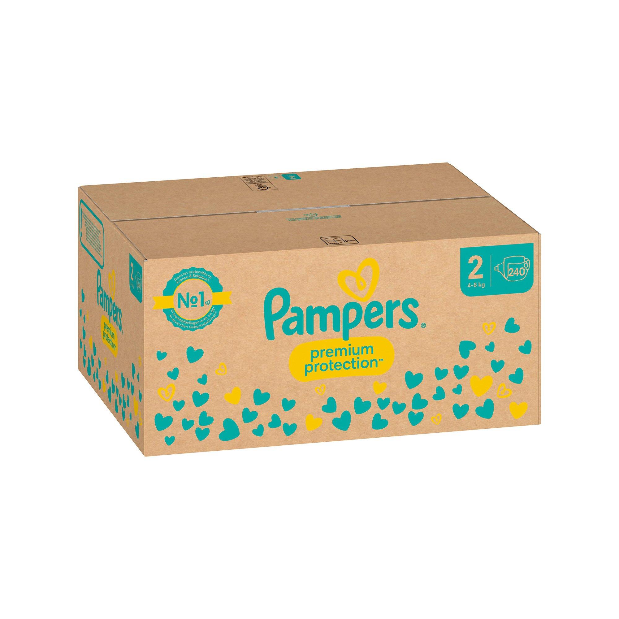 Pampers Premium Protection Grösse 2, Monatsbox