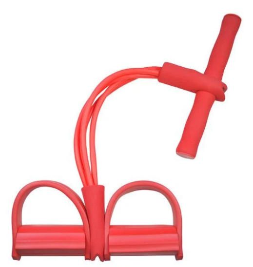 Multifunction Tension Rope, 6-Tube Elastic Yoga Pedal Puller Resistance Band