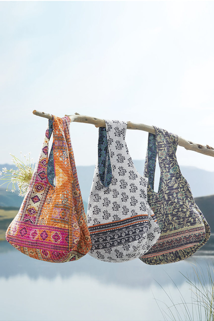 Kantha Stitch Bag