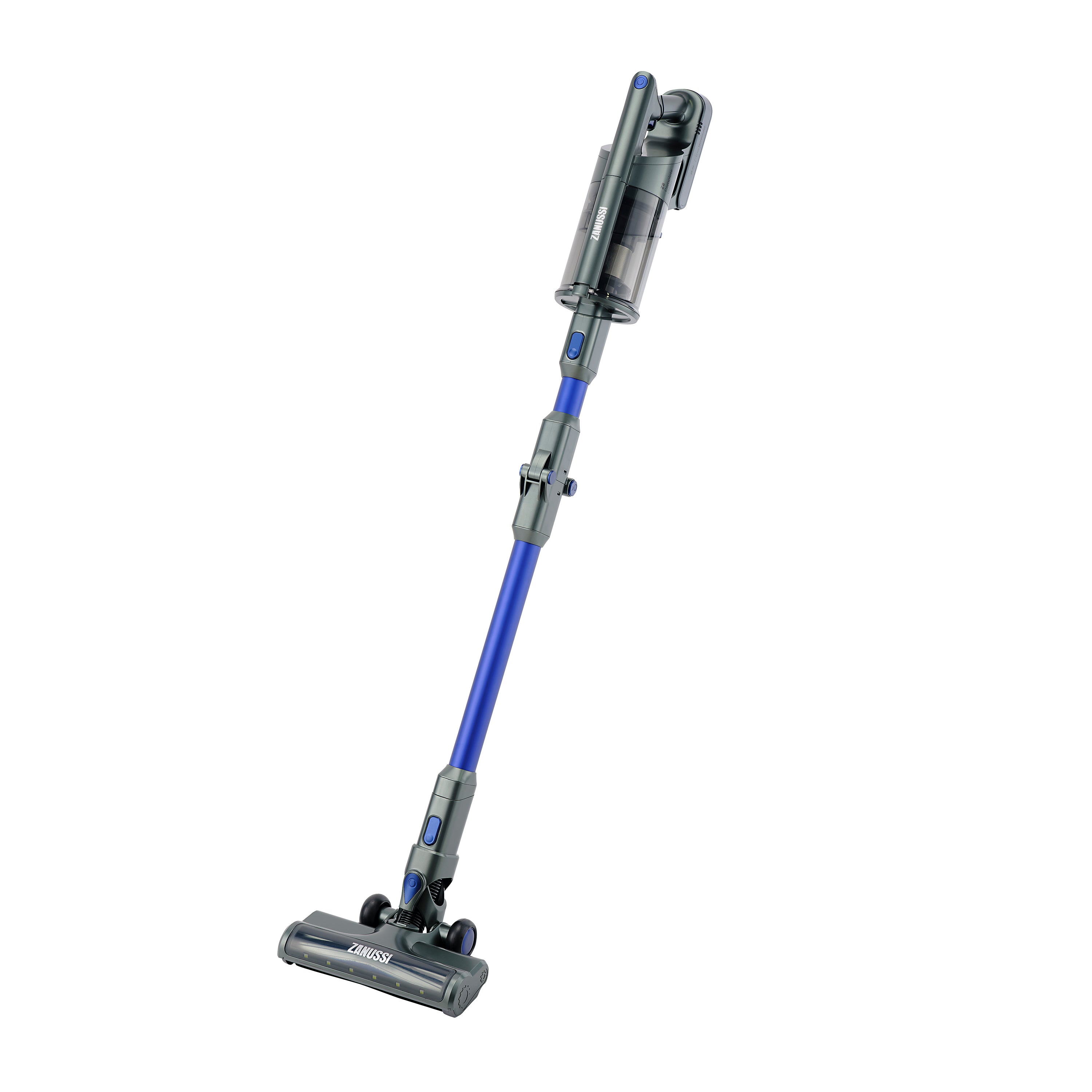 Zanussi 0.5L 3 in 1 Cordless Rechargeable Stick Vacuum Cleaner - Grey & Blue | ZANXZ251BL