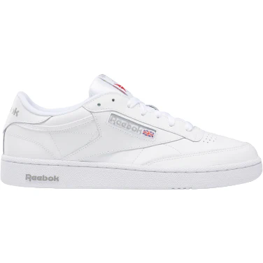 Final inventoryReeboks Men's Club C 85 Shoes - White / Sheer Grey