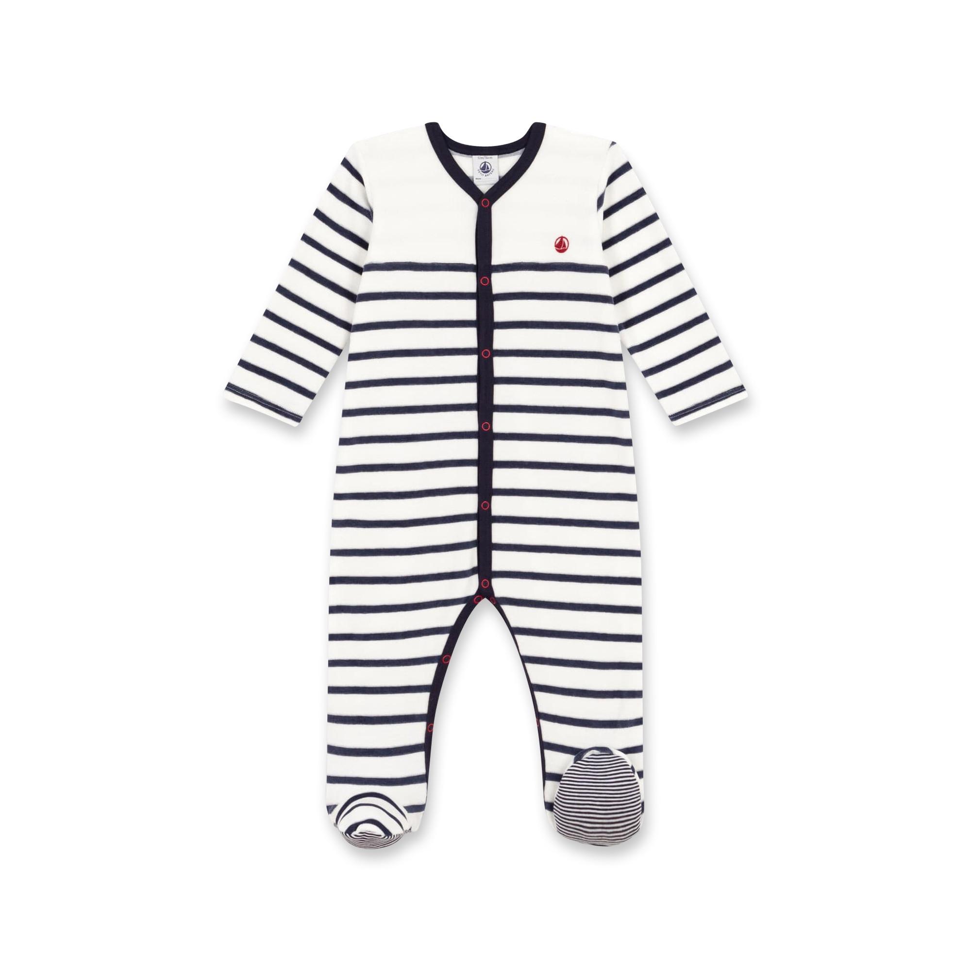 PETIT BATEAU Einteiliger Pyjama, lang
