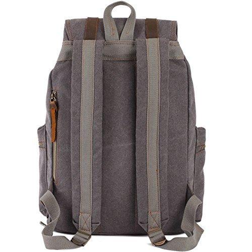 Only-bags.store Vintage Rucksäcke, Canvas Laptop Rucksack Schulrucksack Tagesrucksack Stilvolle Rucksack für
