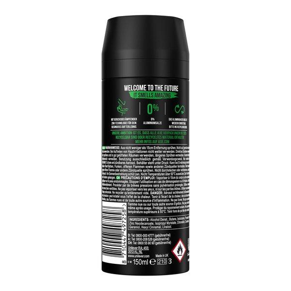 AXE AfricaDeodorant & Bodyspray Africa ohne Aluminiumsalze