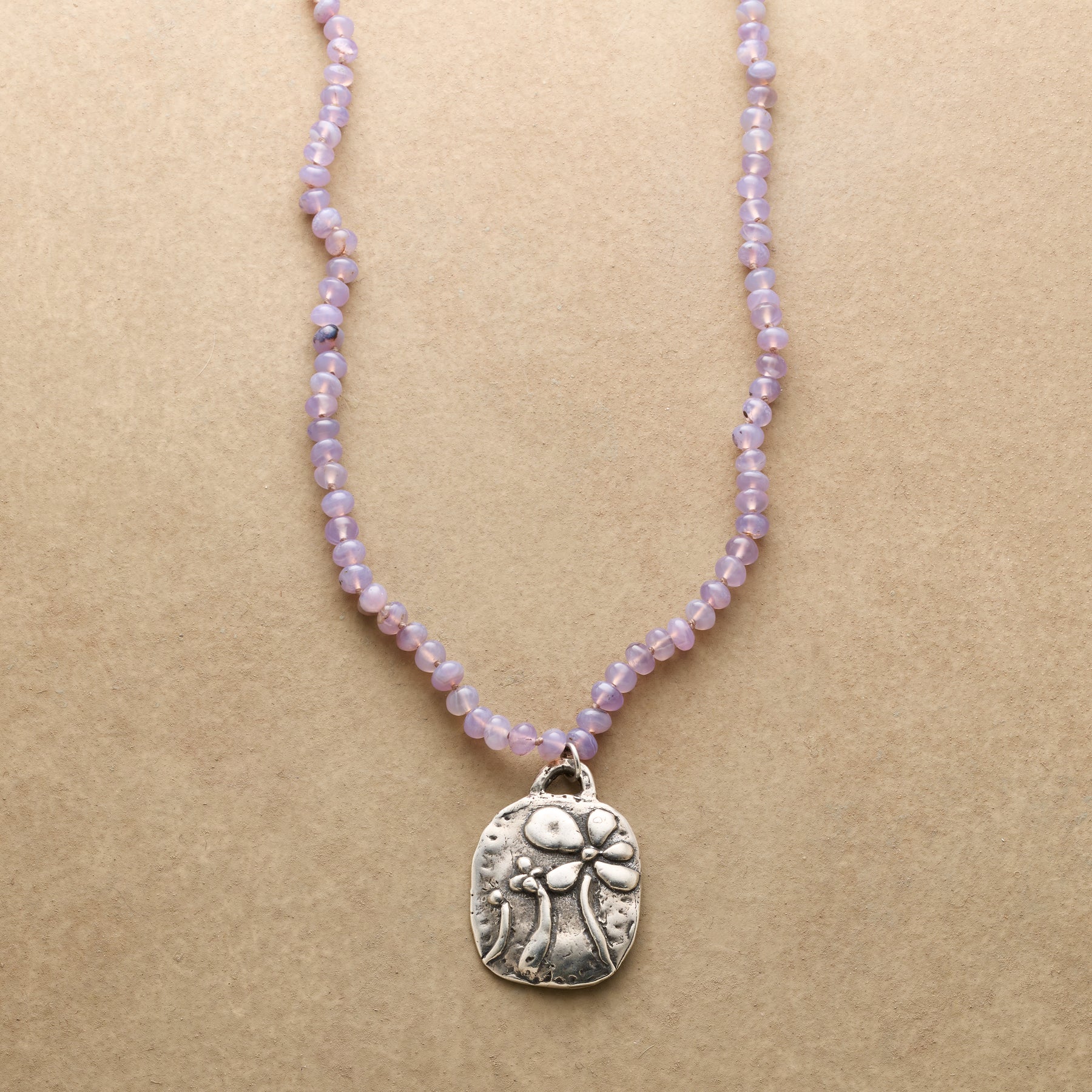 Purple Bloom Necklace