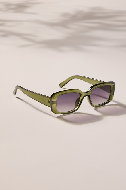 Lynda Chunky Square Sunglasses
