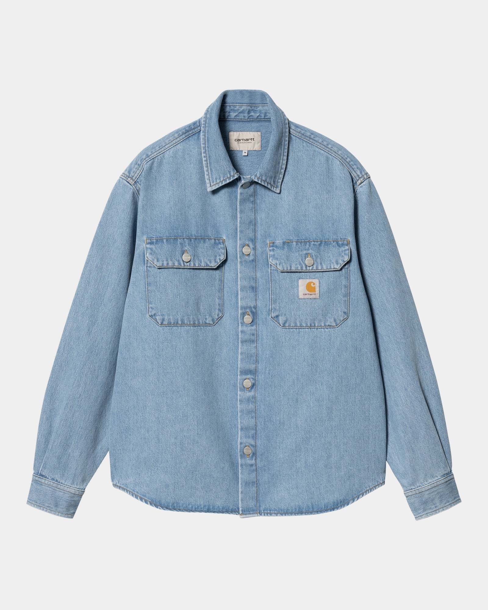 Final inventoryHarvey Shirt Jacket | Blue (stone bleached)