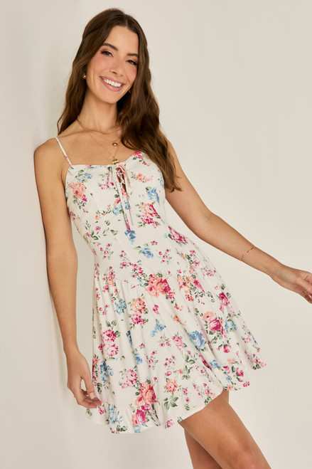 Alison Floral Mini Dress